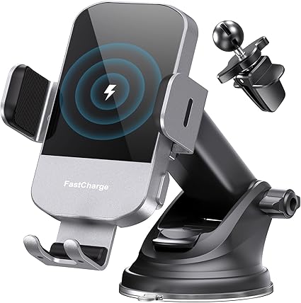 Phone holder + Wireless Charger